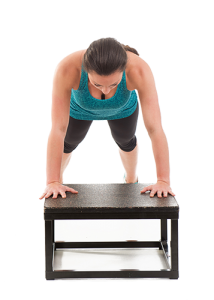 Get Cardio Fit: Box push ups