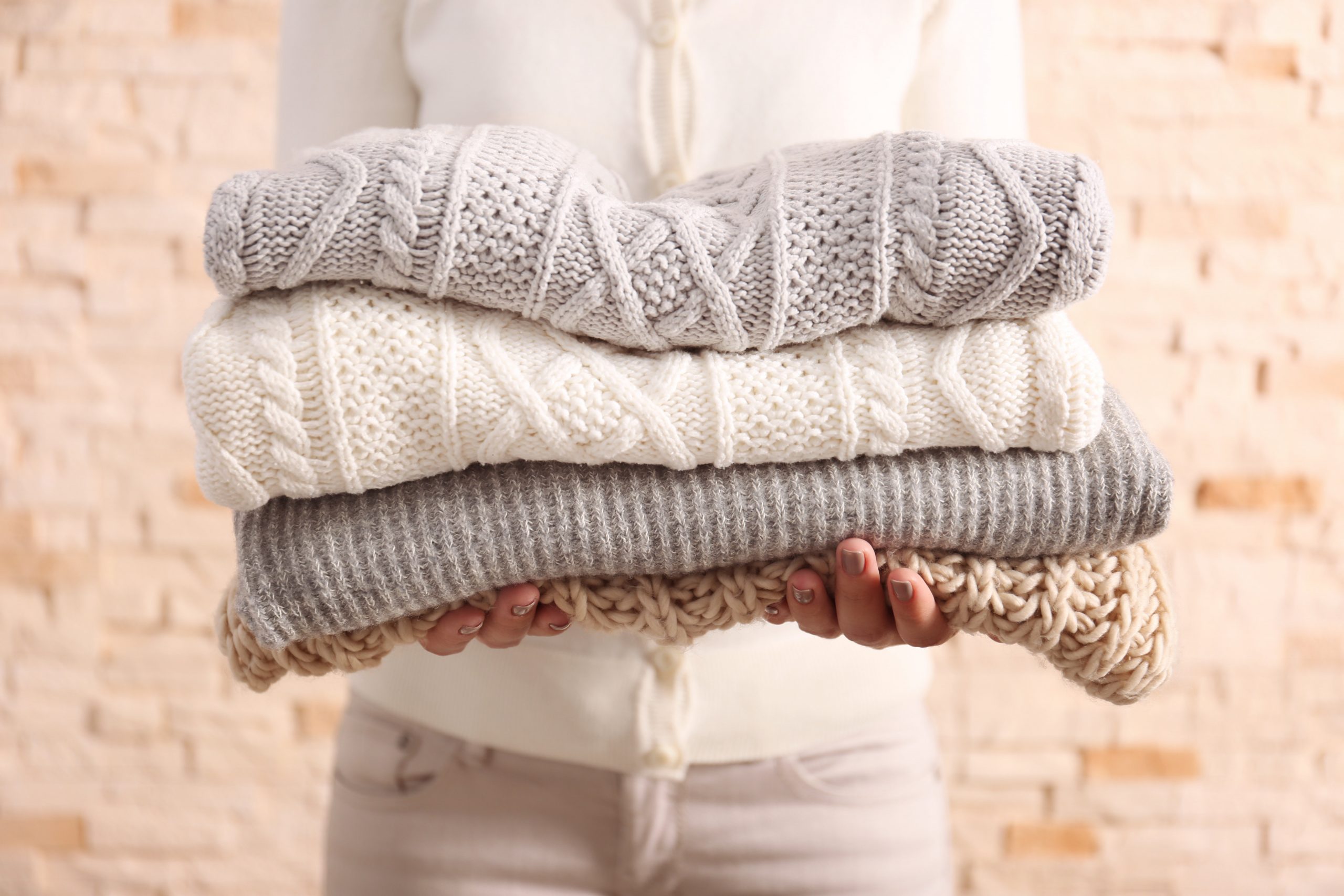 Clean your cashmere sweater 