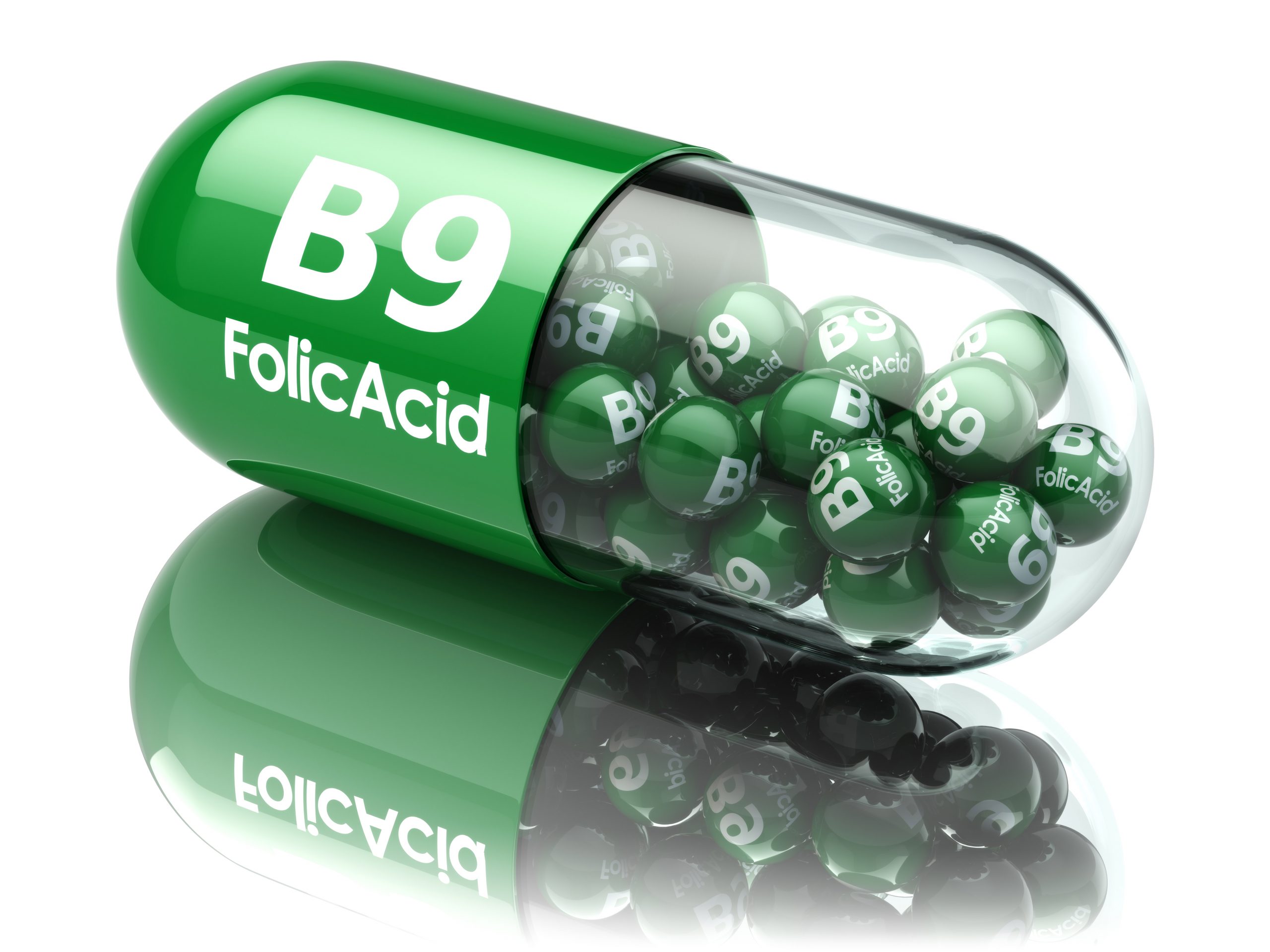 B9 FolicAcid - Vitamin B9 and other B-vitamins have improved cognitive health in aging.